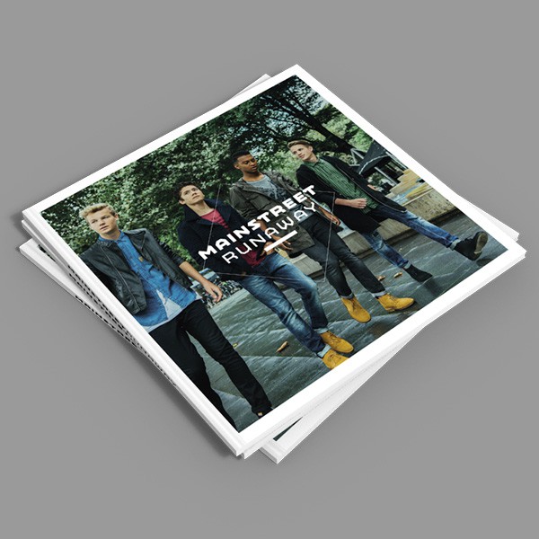 CD artwork design voor Mainstreet